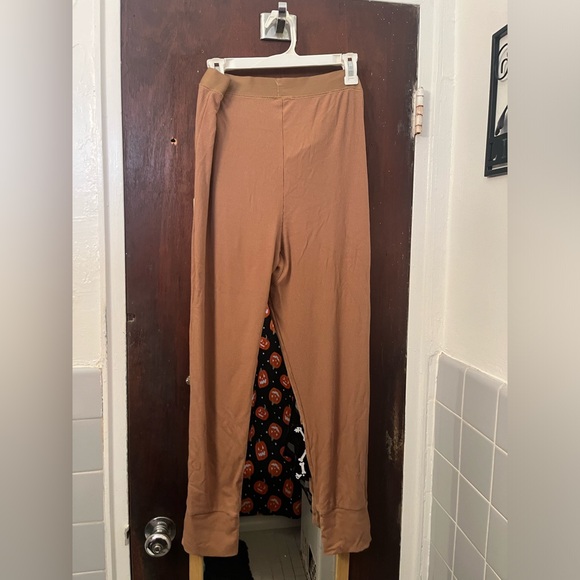 LAST CALL! Beige/ Brown Comfy Bottoms from Stars Above. XL - Picture 3 of 3